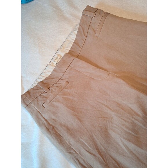 J. Crew Factory Lexie Pants Tan Stretch Straight Leg Career C9716 Size 4R - Picture 7 of 12